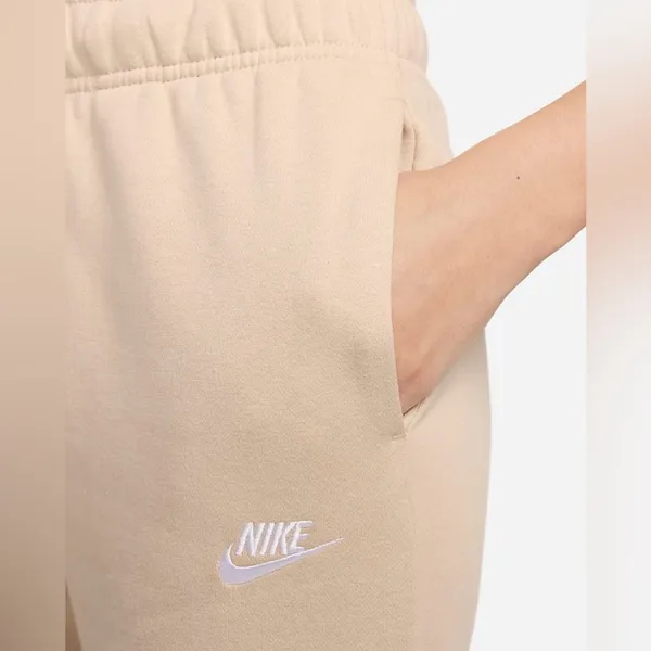 Nike Sportswear Club Fleece Joggers - Sanddrift - Image 4