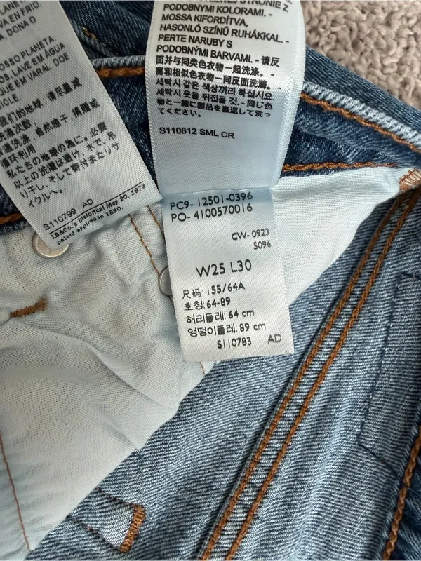 Levi's 501 Denim Straight Jeans - Image 4