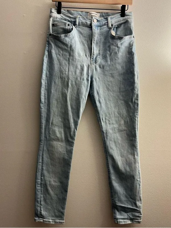 Reformation Jeans Harper High Rise Amalfi Wash 30 - Image 2