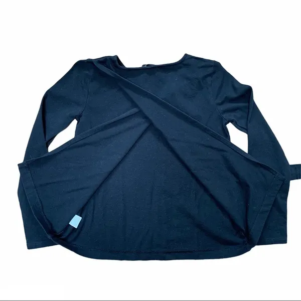 J. Crew Side Tie Belted Open Back Top - Image 4