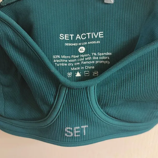 ✨SET Active Sculpt Flex Countour Sports Mojito Sz XL Bra✨ - Image 9