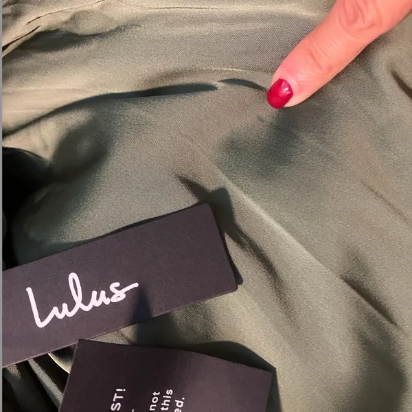 LULU's Sexy Prom Wedding Bridesmaid Elegant Satin One Shoulder Elegant Gown - Image 6