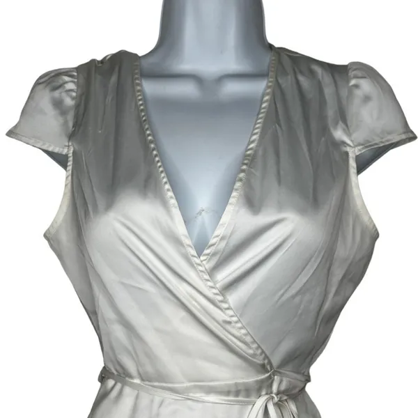 By The‎ Way White Wrap-Around Top - Image 5