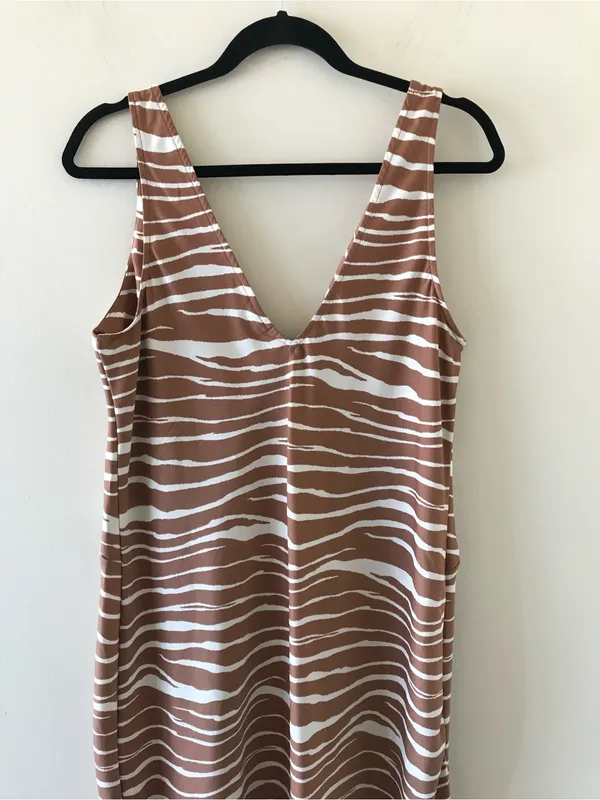 A New Day Zebra-Print Midi Slip Dress - Image 2