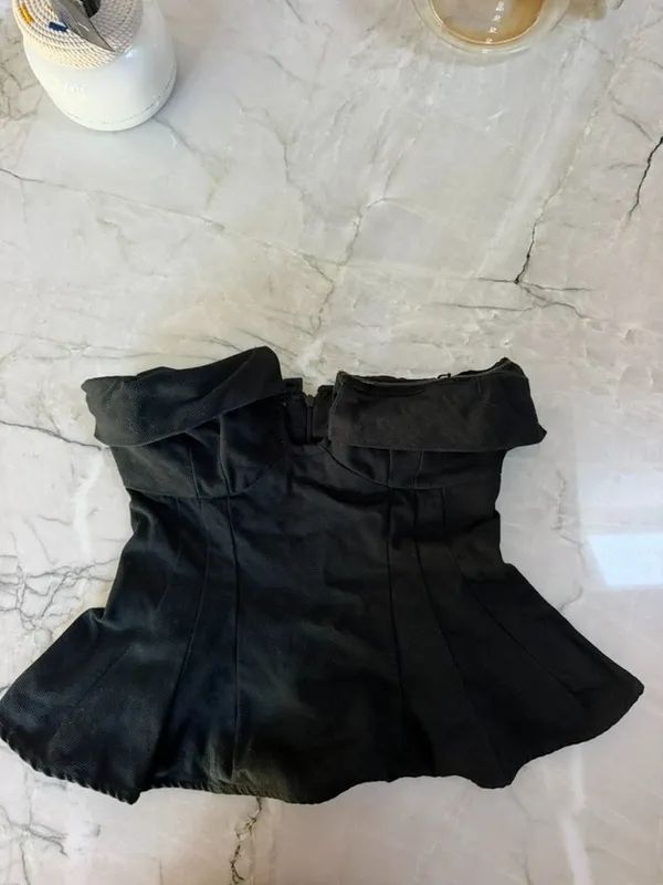 Anthropologie Maeve Strapless Plunge Top - Image 2