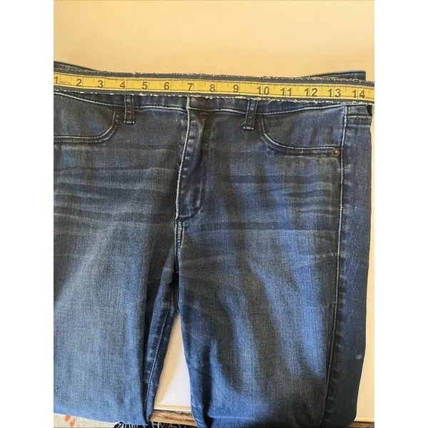 Abercrombie Fitch Skinny Stretch Blue Denim Jeans Size 6R 28 x 29 - Image 6