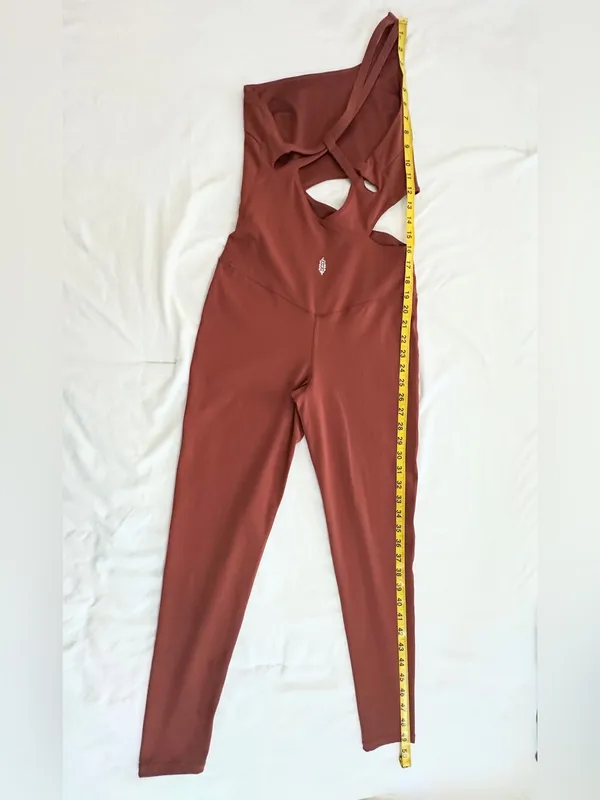 FP Movement by Free People Transcend Limits Onesie – Ginger Spice – S - Image 13