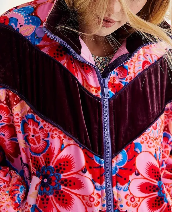Free People Sun Valley Bomber Jacket - Image 4