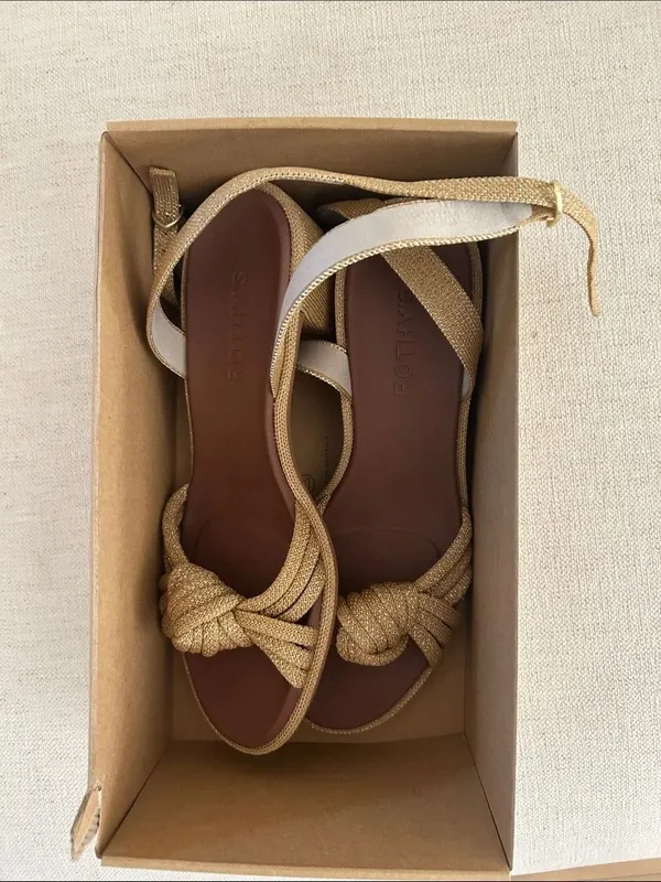 Rothy's Women's The Knot Sandals, Golden Sun, Size 8, NWT NWT - Image 7