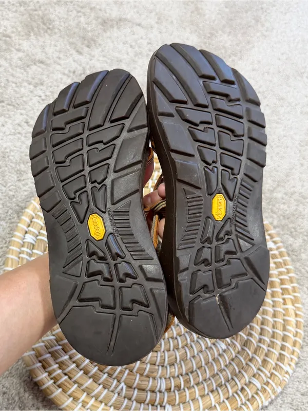 Chacos Women’s ZX/2 Vibram Unaweep Sandals Strappy Slingback in Multi Brown 6 - Image 10