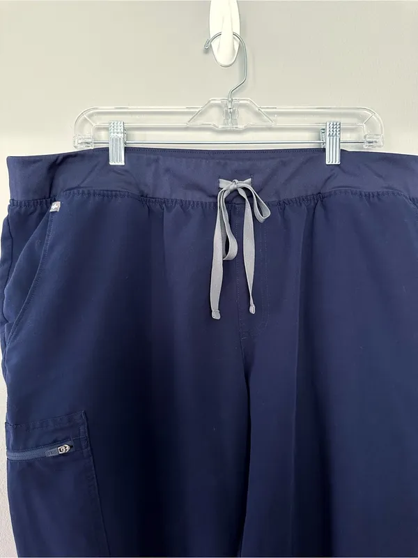 FIGS Zamora Casual Jogger Scrub Pants Navy 3XL - Image 5