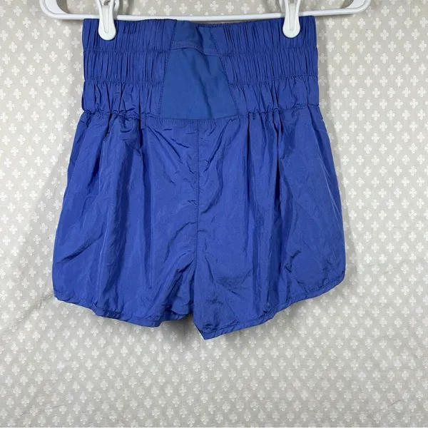 Free‎ People Movement Purple Blue The Way High Rise Shorts - Image 5