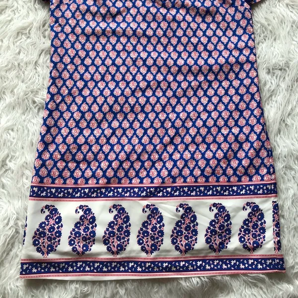 J. Crew Dress Printed Gallery Shift Dress Paisley - Image 4