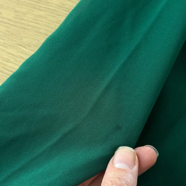 NWT Vera Wang Green Pleated Maxi Dress Gown Size 4 Regency Fairy Wedding FLAWED - Image 12