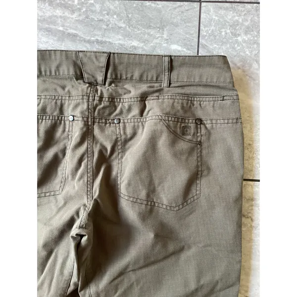 5.11 Tactical Series Womens Ripstop Pants Size 14 Regular Olive Brown Cargo TDU - Image 7