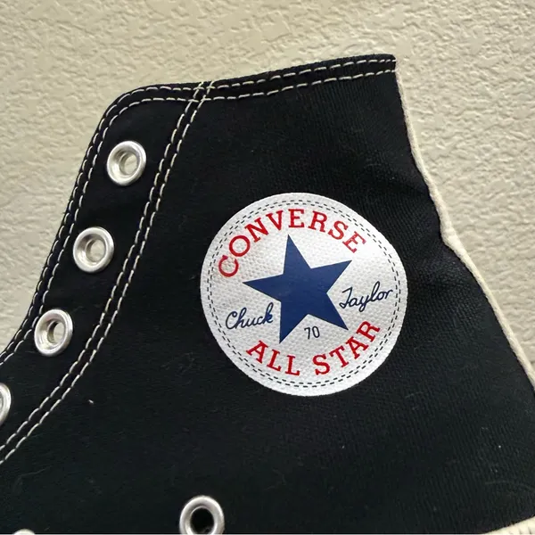 CONVERSE X Comme des Garçons PLAY High Top Chuck 70 Unisex Sneakers Women’s 7 - Image 13