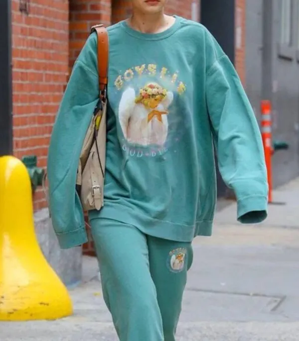 Boys Lie green sweatpants in a size small! - Image 3