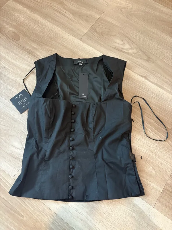 Lulus Black Going Out Top - Image 2