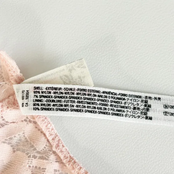 Free People FP Intimately Womens‎ Pink Lace Racerback Galloon Bralette Size S - Image 4