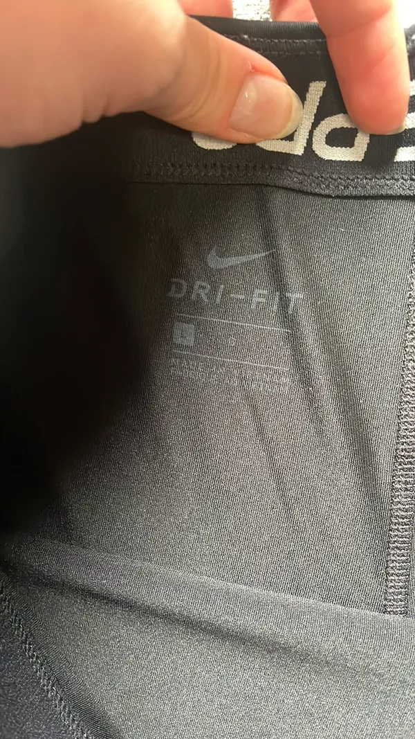 Nike Black Pro Spandex Shorts - Image 4