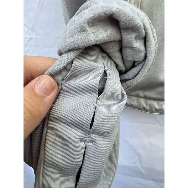 Nike Element Dri-Fit Grey Full Zip Sweatshirt Size Large - Flaws See Photos - Image 7