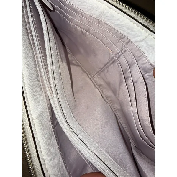 Coach‎ Peyton Dream C Slim Zip Around Wallet Wristlet Gray White Hang Tag G - Image 7
