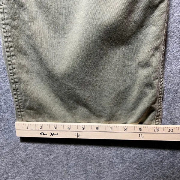 SO Goods For Life High Rise Cargo Wide Leg Pants Olive Green Womens‎ Medium - Image 5