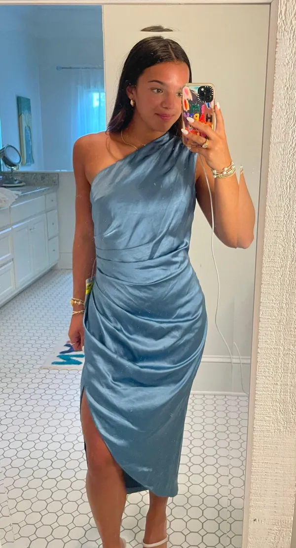 Elliatt Cassini Dress in Blue - Image 7