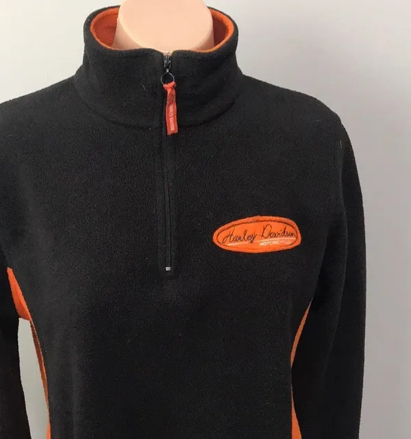 Harley Davidson Fleece Pullover Mechanicsburg PA - Image 2