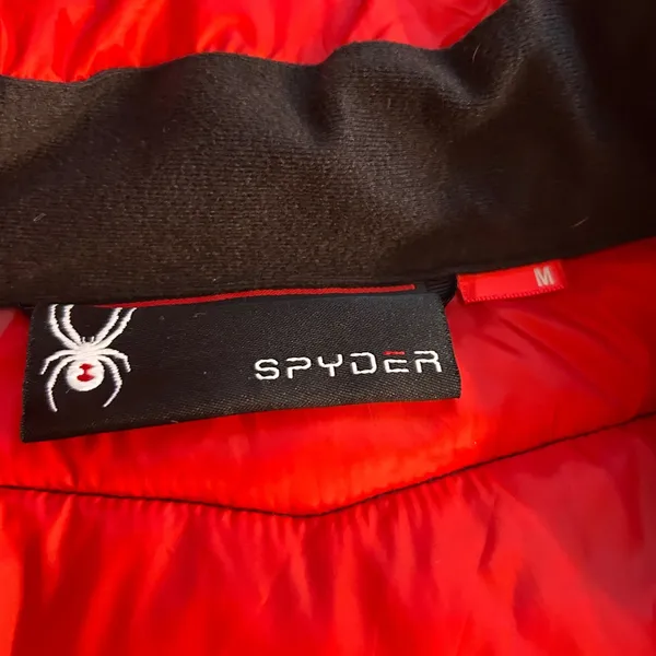 Spyder Puffer‎ Ski Jacket Black Medium - Image 7