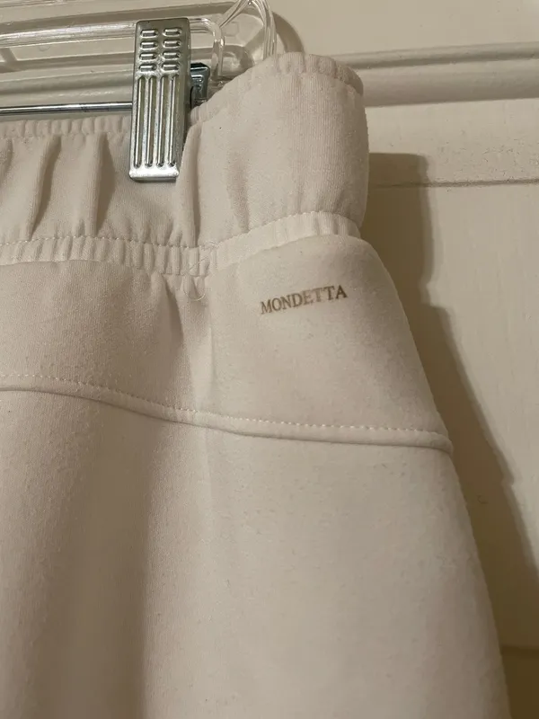 Mondetta Women's White Athletic Skirt Walking Skort, Cream with pockets Size Medium - Image 7