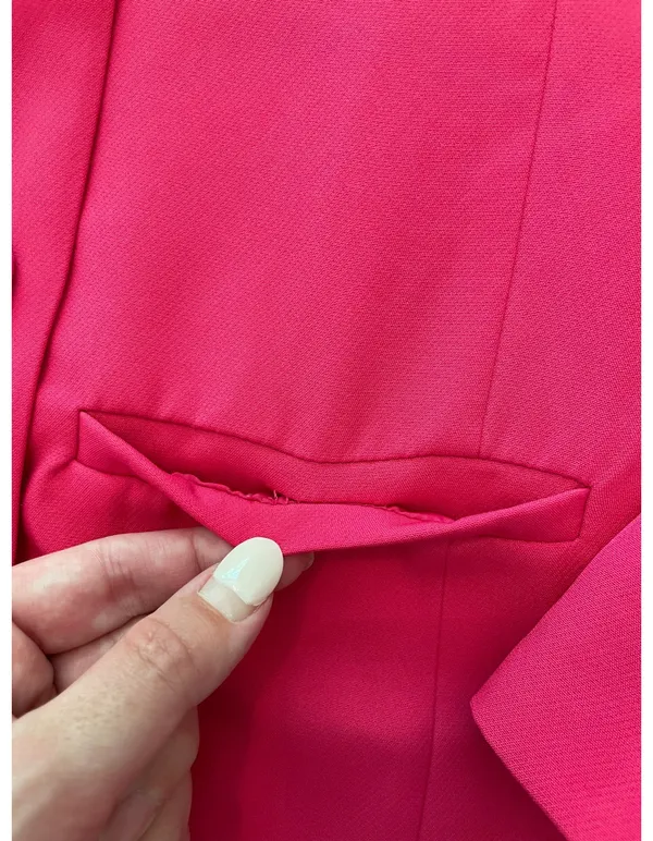 Reagan Dress Hot Pink Size Medium - Image 7