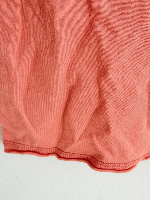 Brandy melville coral off the shoulder scoop tee - Image 5