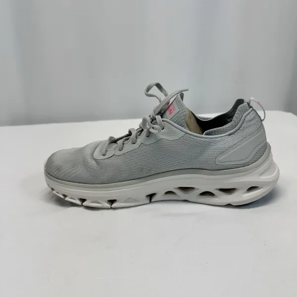 Skechers Womens Glide Step Skylar Running Shoes Sneakers Womens 10 Gray Comfort - Image 2