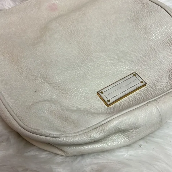 Marc Jacobs Too Hot to Handle Cream Leather‎ Bag B95 - Image 3