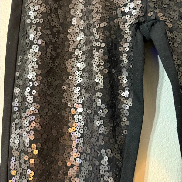 PAIGE Black Sequin Pants - Image 3
