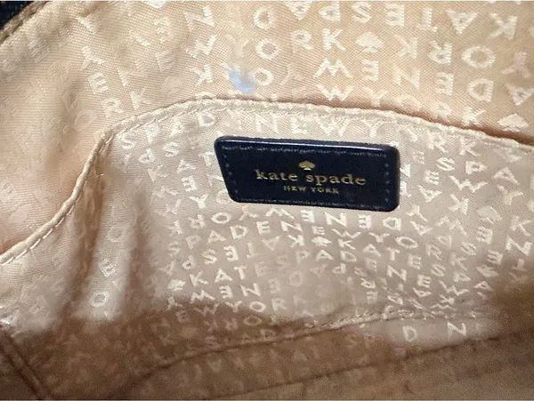 Kate Spade Black and White Polka Dot Crossbody Bag - Image 3