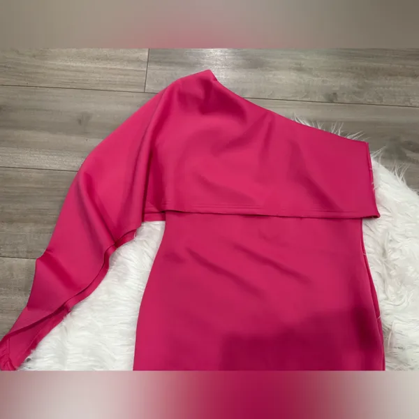 🆕 Elegant Pink Women's Dress Size L - Image 3