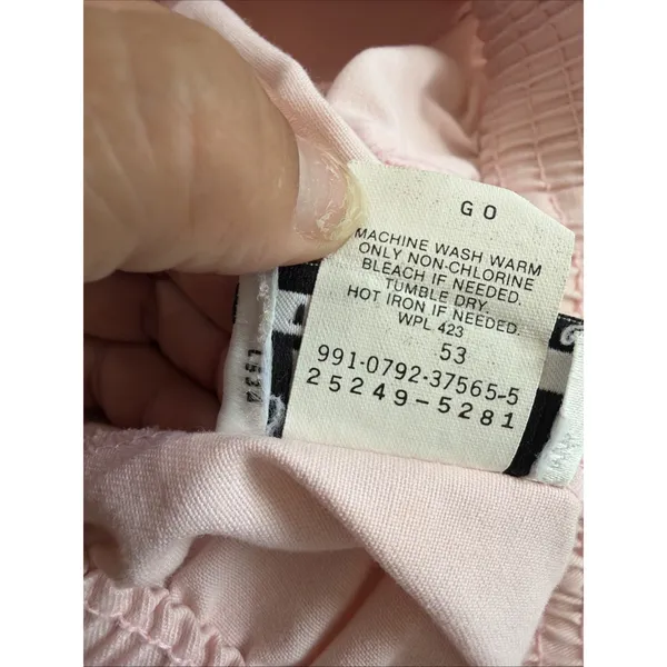 Vintage Levi's Travelers Casual Pants Women's 8 Pink Y2K Relaxed Straight Leg - Image 5