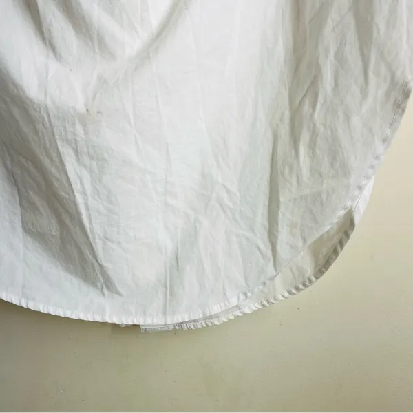 Maeve Off-Shoulder Relaxed Fit White Poplin Top Tantira size M - Image 14