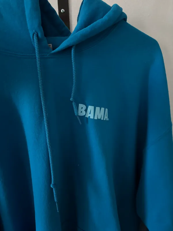 bama hoodie Blue Size XL - Image 2
