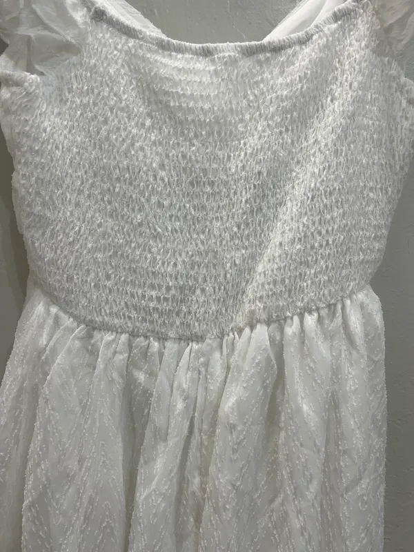 Shein White Sundress Flowy - Image 4