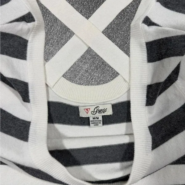 Guess Black And White Striped Dress - Image 4