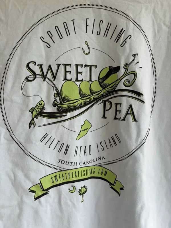 Comfort Colors Sport Fishing Hilton Head Island Tee Medium - Image 7