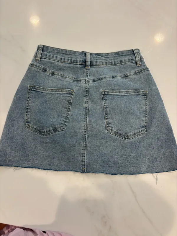 Jean skirt Blue Size XS - Image 3