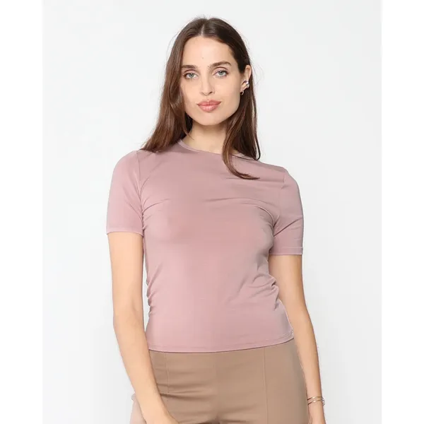 Ripley Rader Modal Fitted T-Shirt in Clay (Beige) Size XS - Image 8