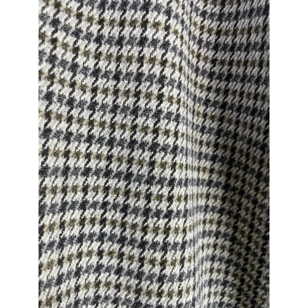Madewell Houndstooth Plaid Soft Knit Stretch Oversized Blazer Jacket Womens S - Image 10