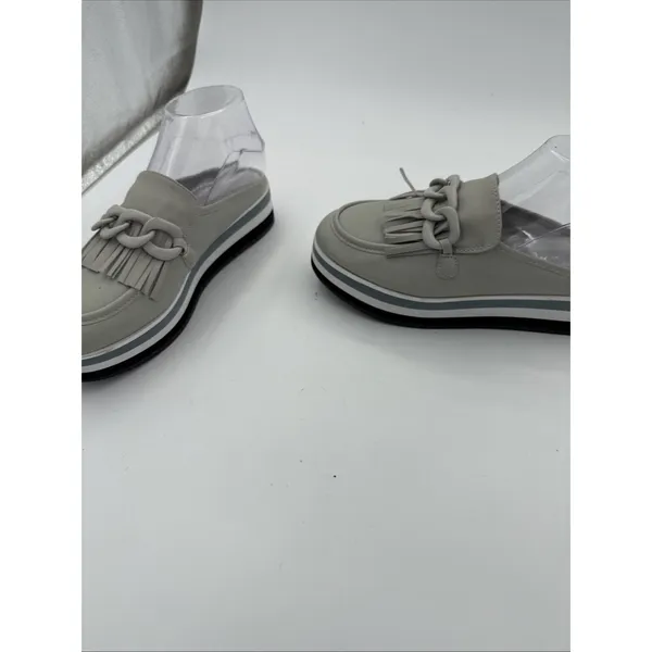 Coconuts by Matisse Maren Platform Mule Loafer Gray Size 7M - Image 8