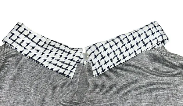 Adrianna Papell Peter Pan Collar Layered Look Top - Image 3