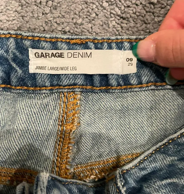 Garage wide leg jeans - Image 2